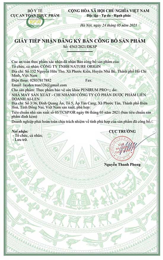 penirum pro co tot khong